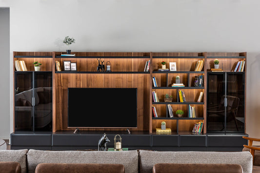 Indigo Kitaplık TV Ünitesi