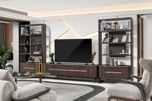 Nebula Kitaplıklı TV Ünitesi